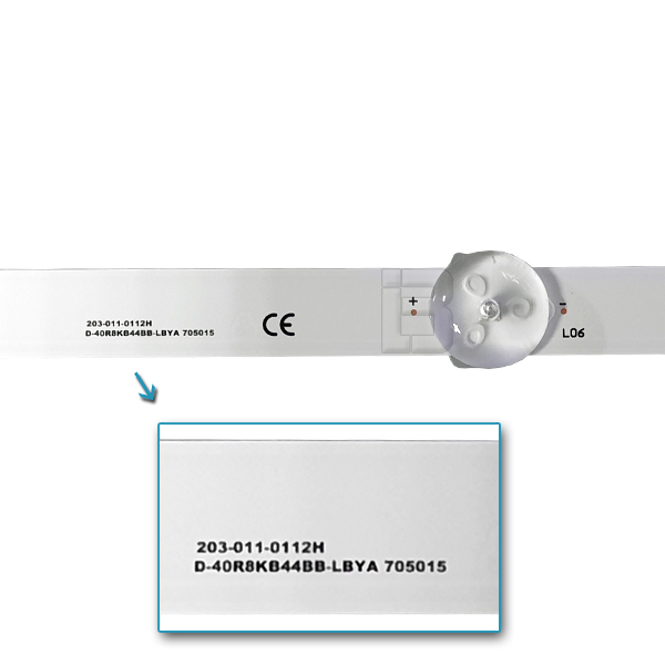 LED BAR-TESLA40-2 - d-40r8kb44bb-lbya