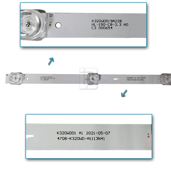 LED BAR-VOX32-11 - k320wdd19a228-4708-k320wd-a1113n41