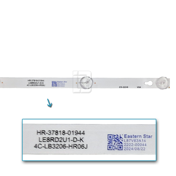 LED BAR-TCL32D - hr-37818-01944-le8rd2u1-d-k-4c-lb3206-hr06j