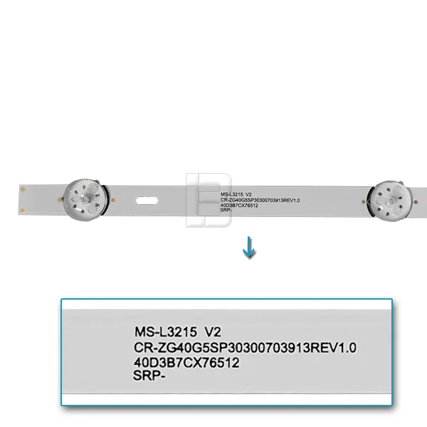 LED BAR-ALPHA40G - ms-l3215-v2-cr-yg40g5sp30300703913rev1.0-40d3b7cx76512-srp