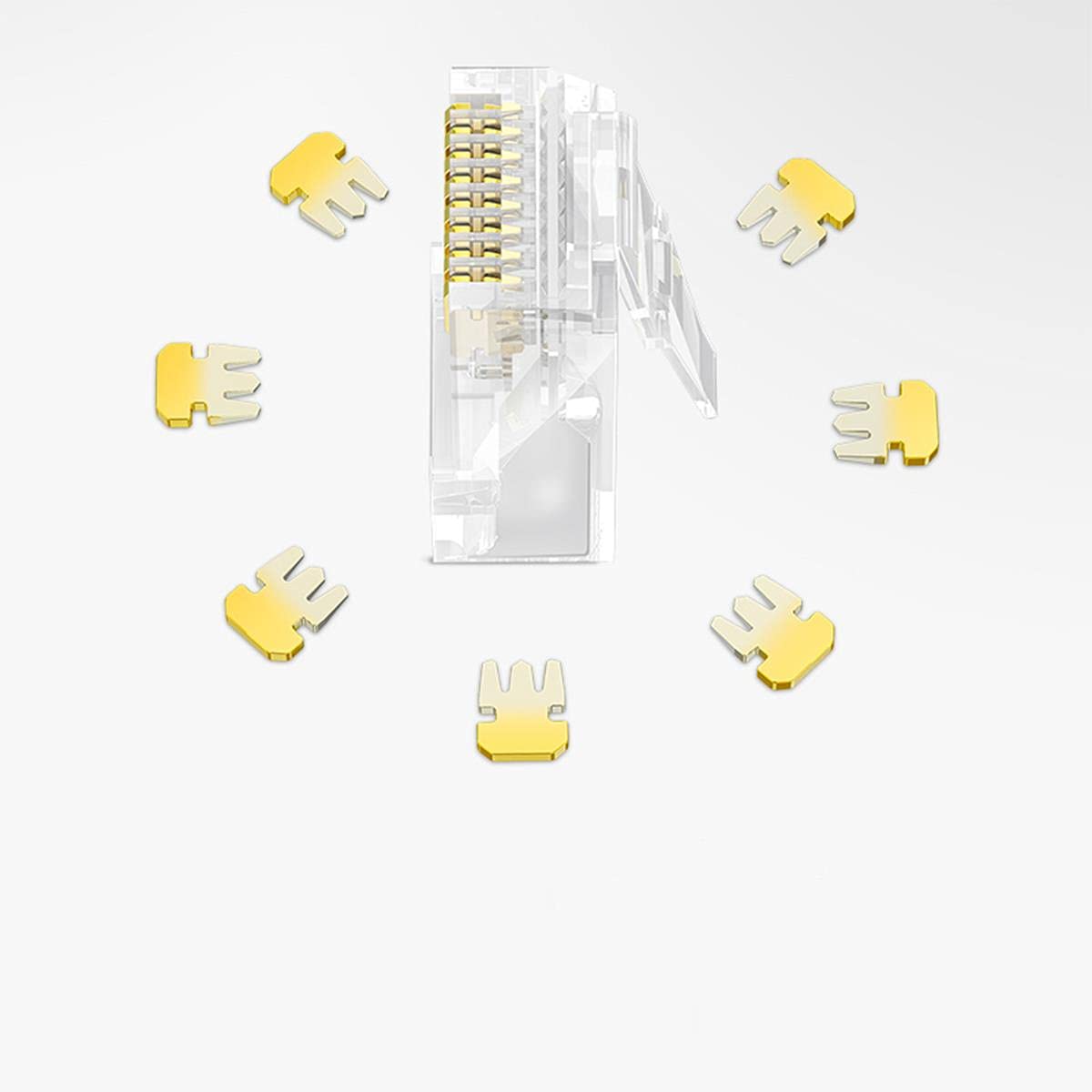 UTP-RJ45/Cat6 KONEKTOR - ugreen-nw120-cat6-rj45-konektori-100kom-5267_2