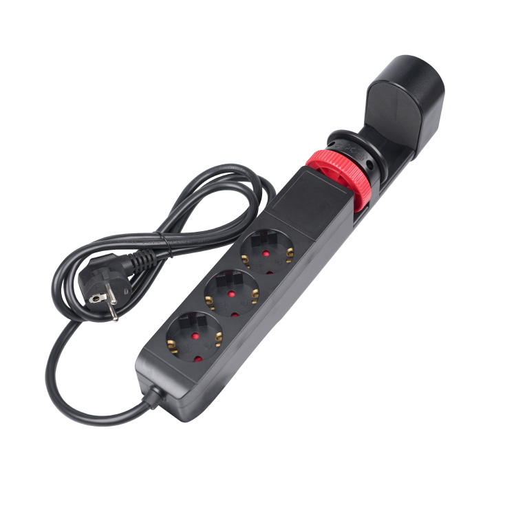 RAZVODNIK 3UTC1.5/P-USB - stoni produzni kabl montazni