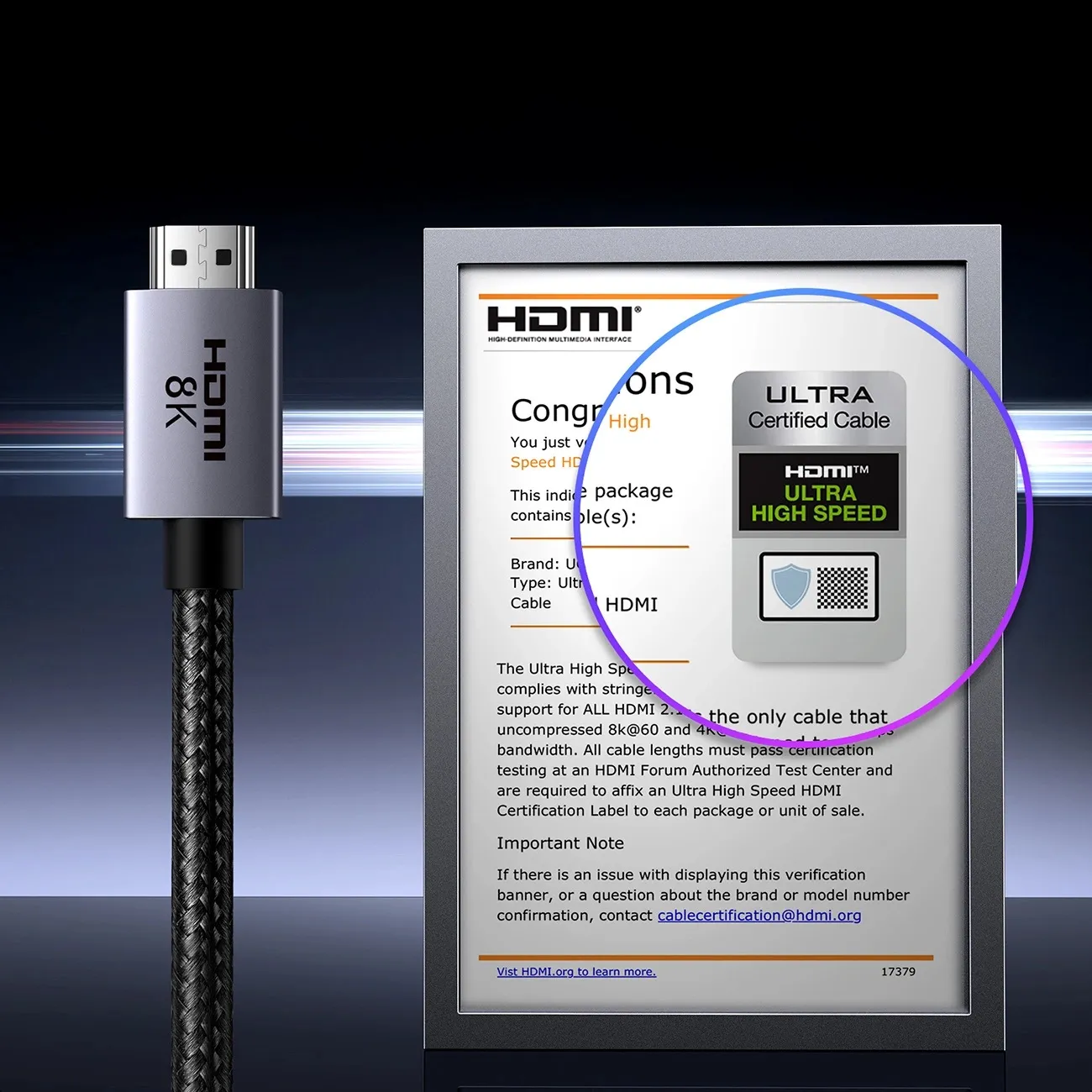 HDMI V2.1 /8K 60Hz  KABL 2m - ugreen-hdmi-kabl-v2-1-hd171-8k-60hz-2m-5298_2