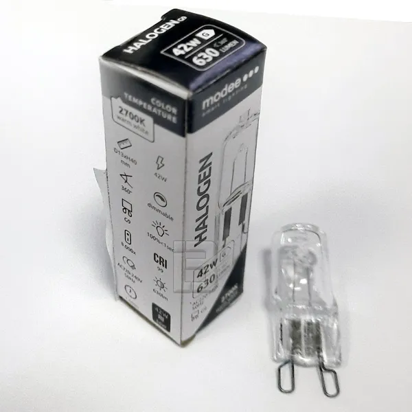 SIJALICA HALOGENA G9-42W2700K 220V - sijalica-g9-za-luster