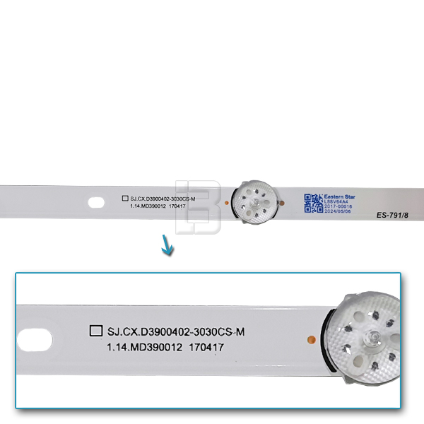 LED BAR-FOX39DLE - sj.cx.d3900402-3030cs-m