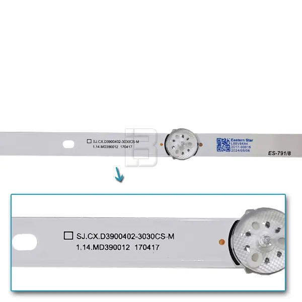 LED BAR-FOX39DLE - sj.cx.d3900402-3030cs-m
