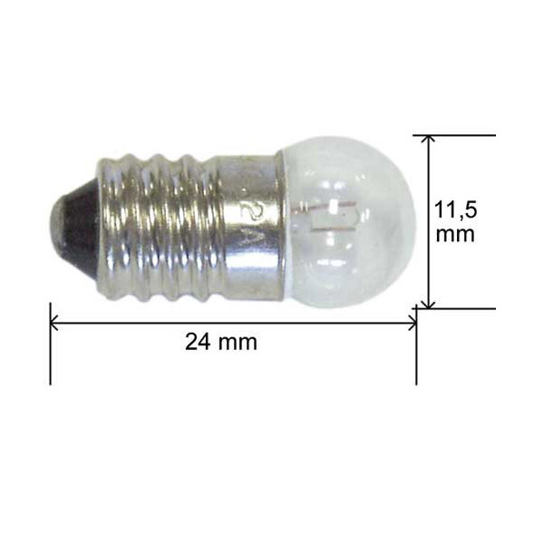 SIJALICA 2.5V-E10 0.75W - sijalica-2.5v-dimenzija