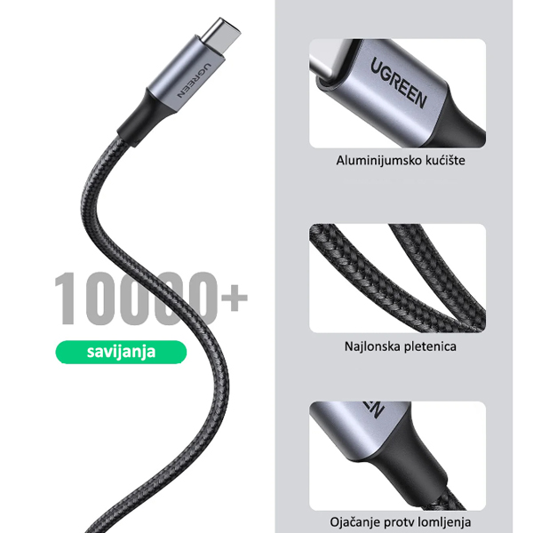 USBc-USB2.0A/2m KABL - usb-tip-c-kabl-2m-ojacan