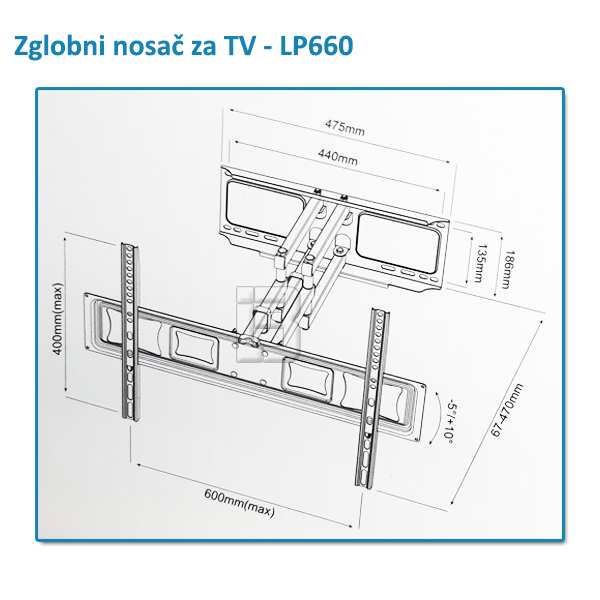 TV NOSAČ LP660 37-85 - zglobni-nosac-za-tv-lp660-dim