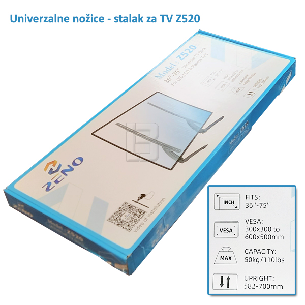 TV NOSAČ Z520 36-75 - univerzalne-nozice-stalak-za-tv