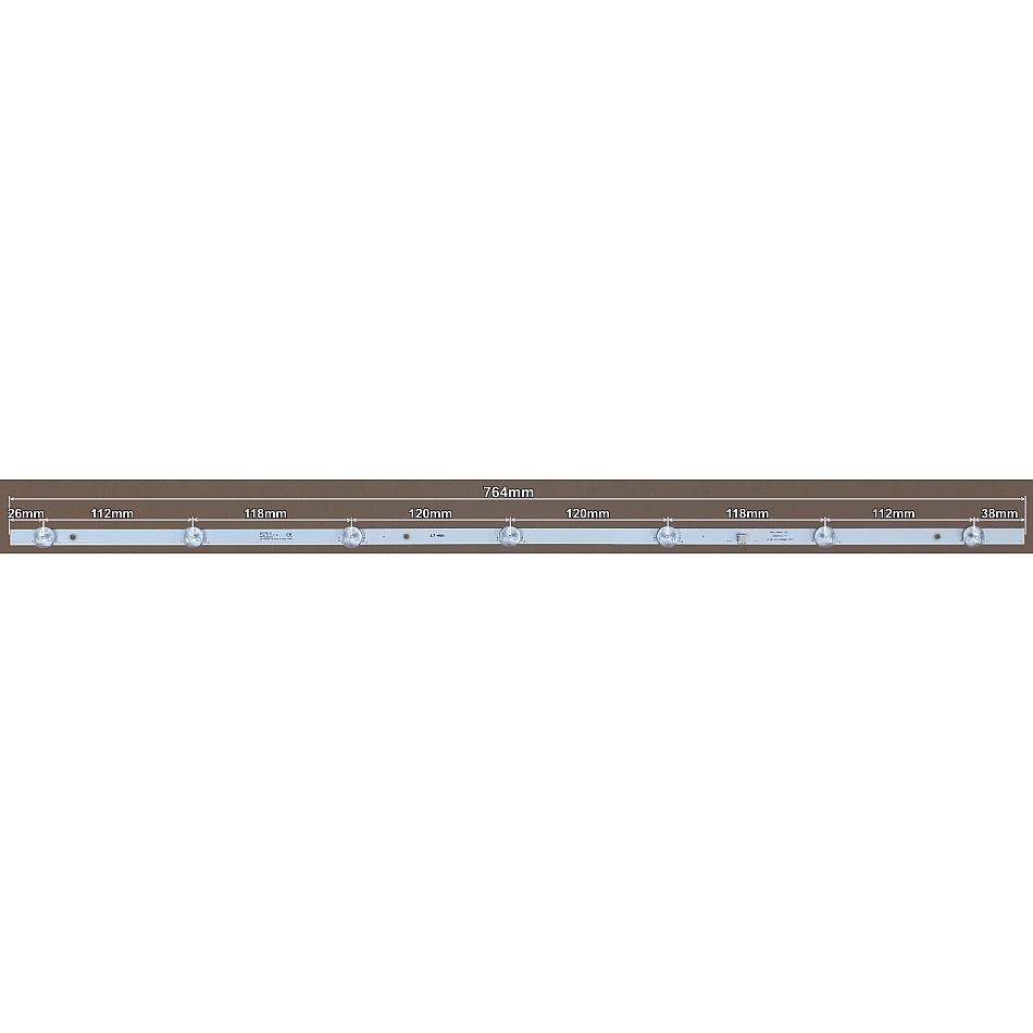 LED BAR-ALPHA40-1 - lt466-led-traka-za-alpha-40-764mm