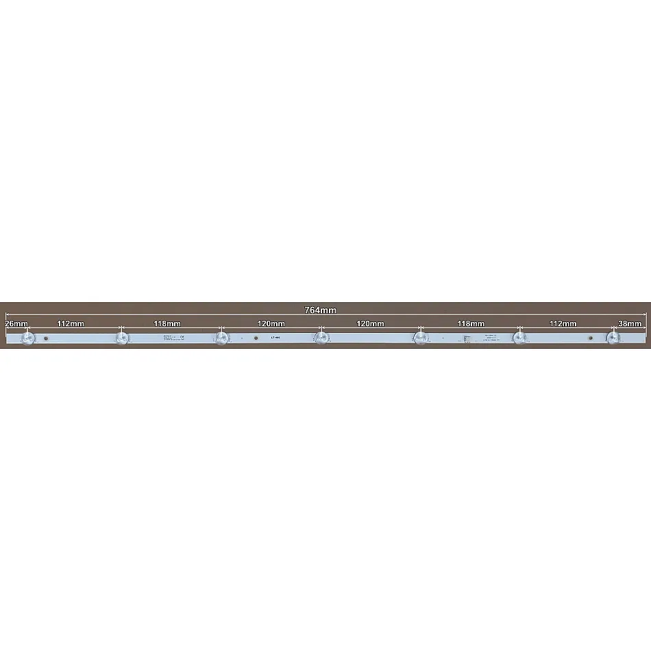 LED BAR-ALPHA40-1 - lt466-led-traka-za-alpha-40-764mm
