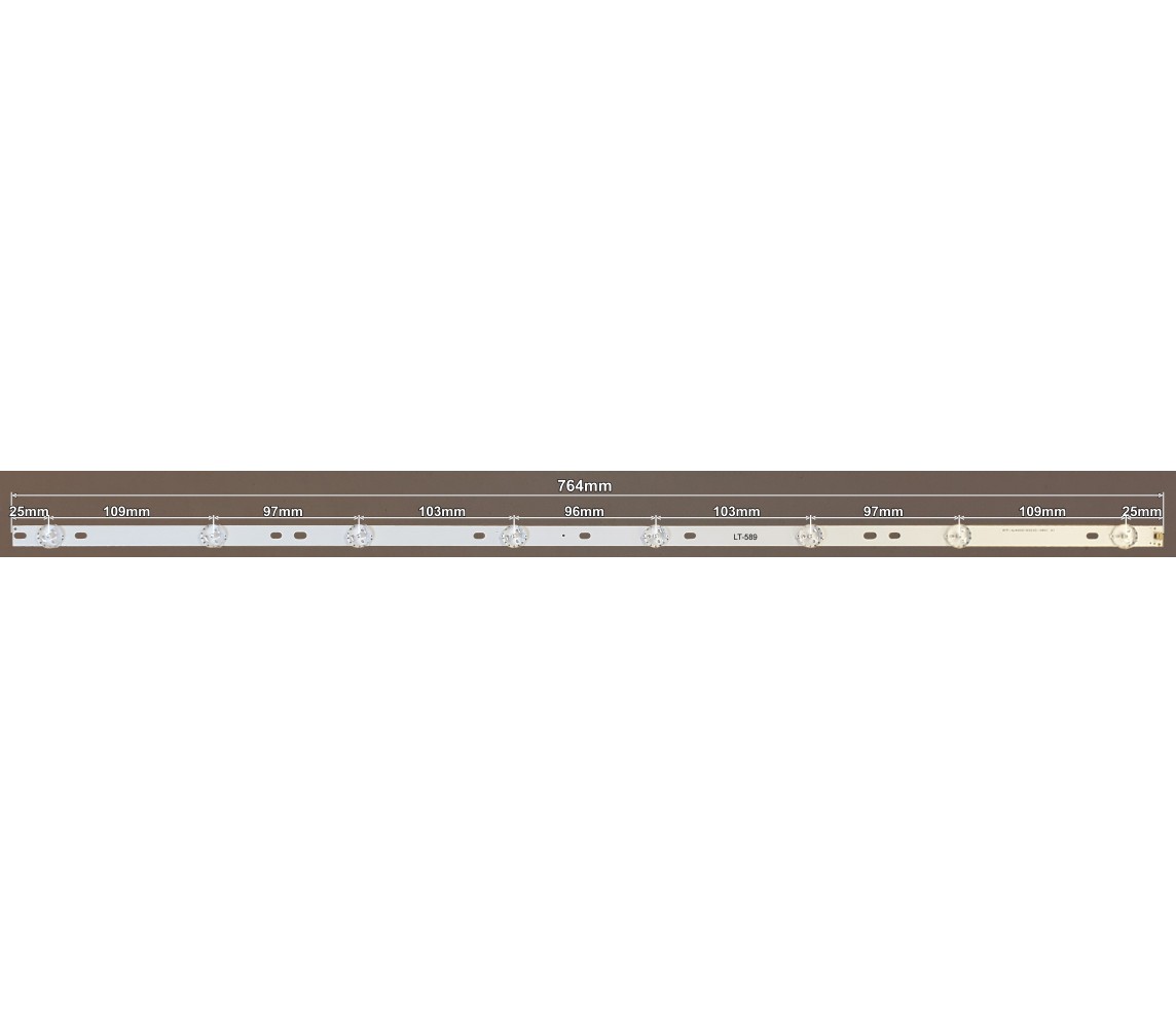 LED BAR-SHARP40-1 - lt589-led-traka-za-sharp-40-764mm