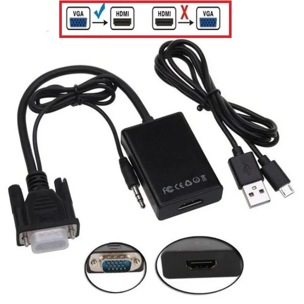 VGA-HDMI V2H KONVERTOR - hdmi-na-vga-konverter