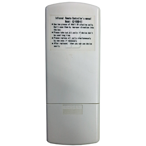 DALJINSKI KLIMA VOX GZ-50GB-E1 - daljinski-za-klimu-vox-gz-50gb-e1