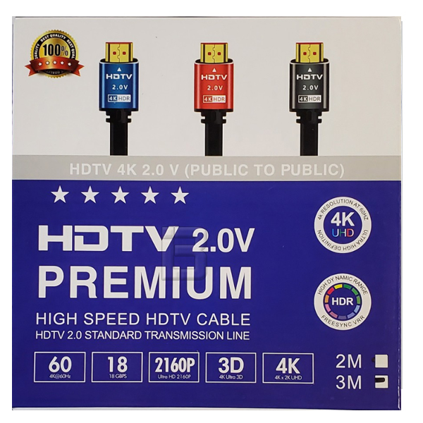 HDMI V2.0-3,0M/H - hdmi-kabl-4k-2.0v