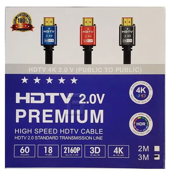 HDMI V2.0-3,0M/H - hdmi-kabl-4k-2.0v