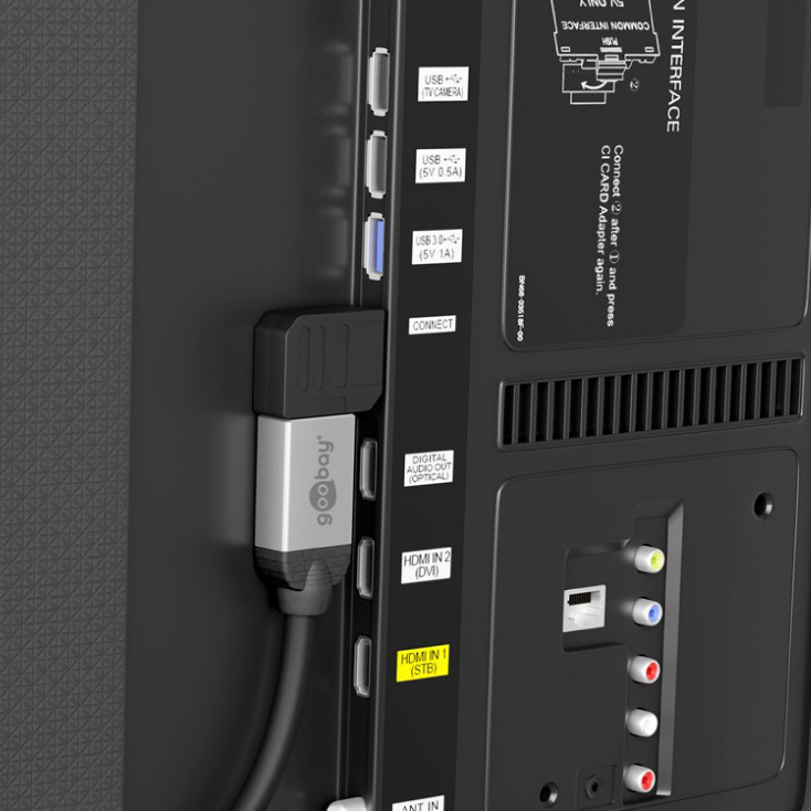 HDMI ADAPTER UGAONI 270c horizontalni - ugaoni HDMI adapter horizontalni