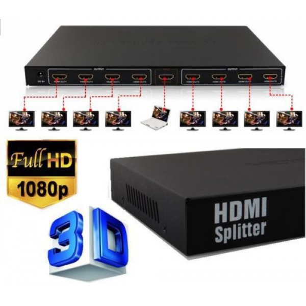HDMI SPLITER 1/8 - 