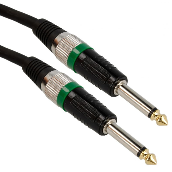 AUX KABL 6.3mm-6.3mm 5M - banana-banana-kabl
