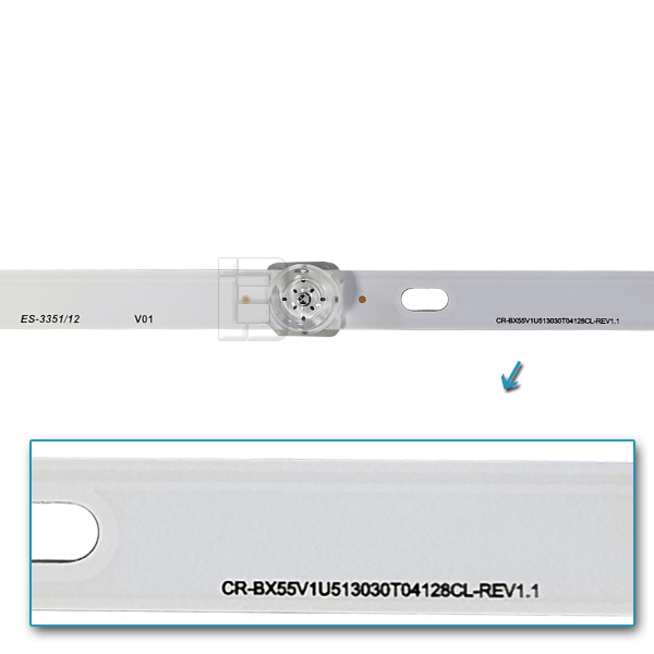 LED BAR-HISENSE552 - cr-bx55v1u513030t04128cl-rev1.1