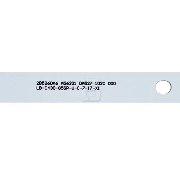 LED BAR-ALPHA43-1 - 2b5260k6-lb-c430-65sp-u-c-7-17-x1