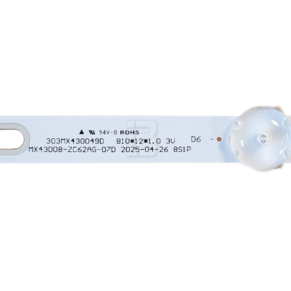 LED BAR-VOX43-2 - 303mx430049d-mx43d08-zc62ag-07d