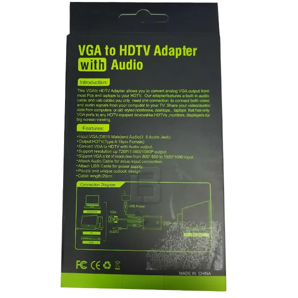 VGA-HDMI V2H KONVERTOR - vga-na-hdmi-adapter