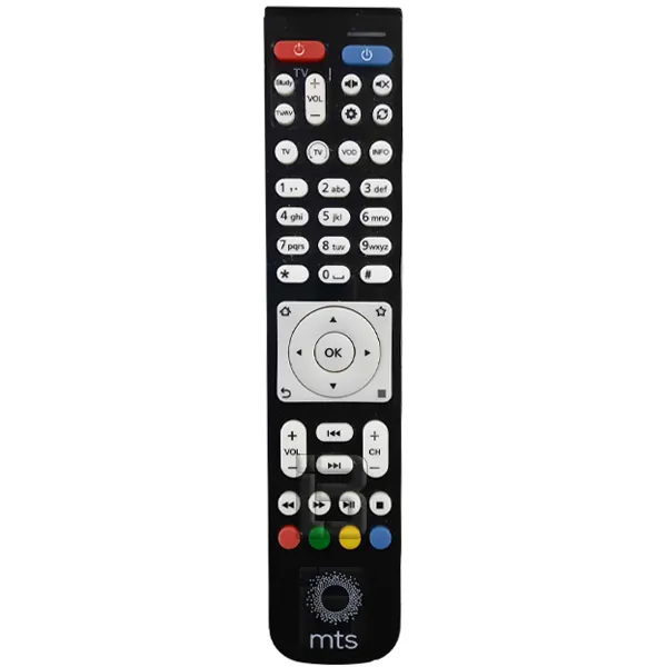 DALJINSKI MTS BLACK IPTV - mts-iptv-daljinski