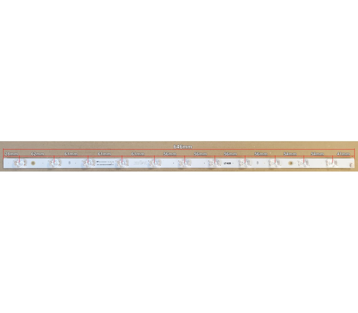 LED BAR-ALPHA65F8UA - lt628-led-traka-za-alpha-65f8ua-b