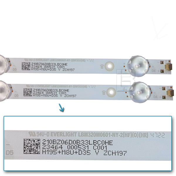 LED BAR-PHILIPS32PFS - everlight-lbm320m0601-ny-2