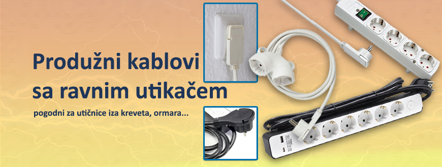 produzni kabl ravni utikac
