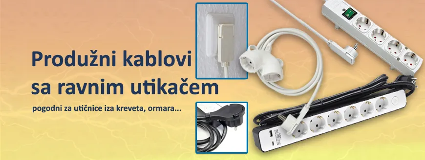 produzni kabl ravni utikac
